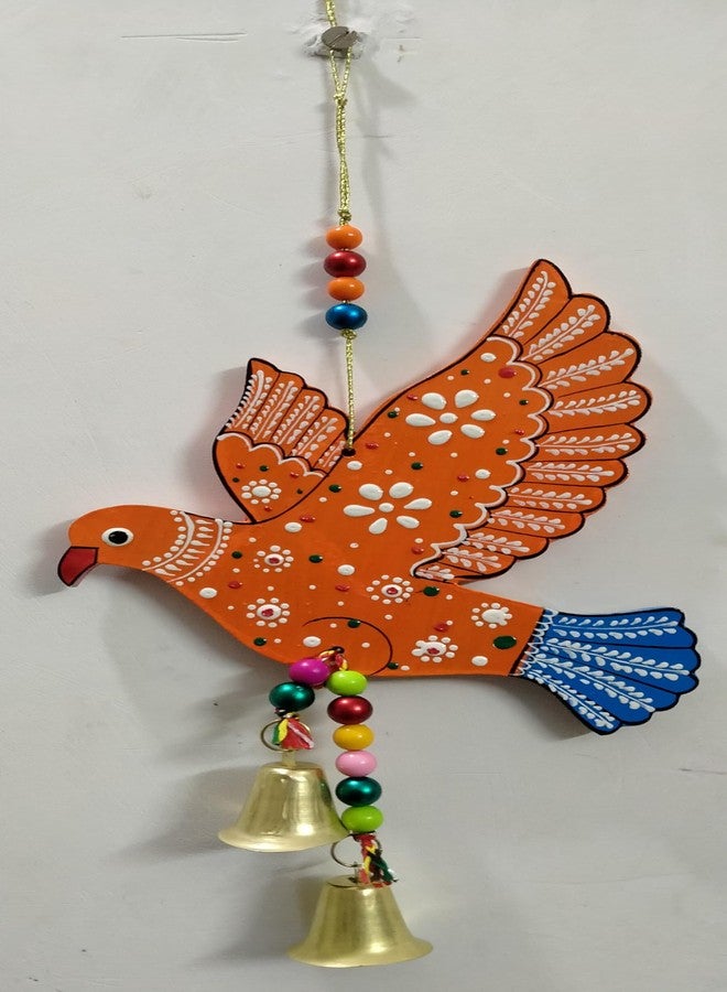 NOKHWAL Bird Hanging Handmade Birds Main Door Garden Decorative Wall Hanging Birds for Balcony Decoration Hanging Decorative Items for Holl Room Office Wall Décor Decorative for Home - Image 2